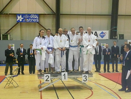 Coupe randori adultes verte bleu Valentine et Manon
